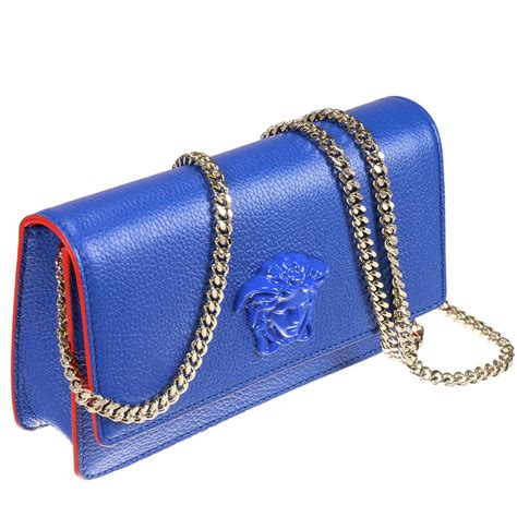 versace side bag blue|versace handbags new collection.